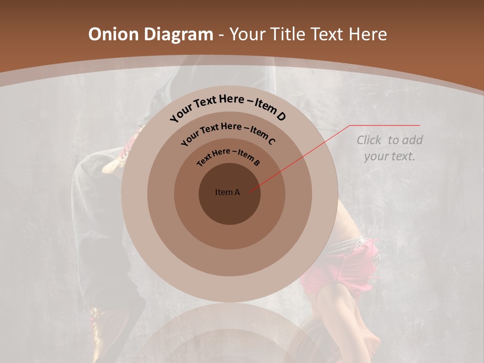 Acrobatic Posing Fashion PowerPoint Template