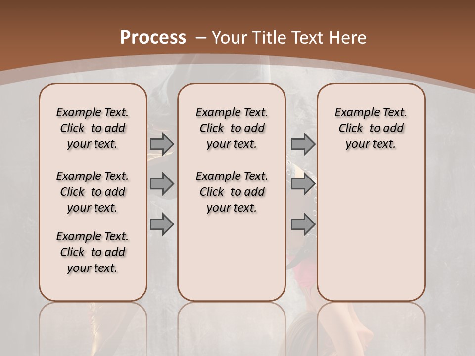 Acrobatic Posing Fashion PowerPoint Template