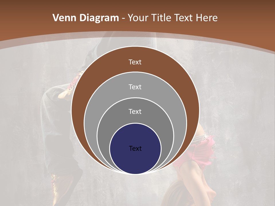 Acrobatic Posing Fashion PowerPoint Template