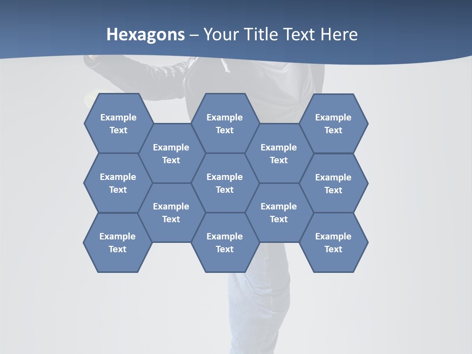 Fitness Background Jump PowerPoint Template