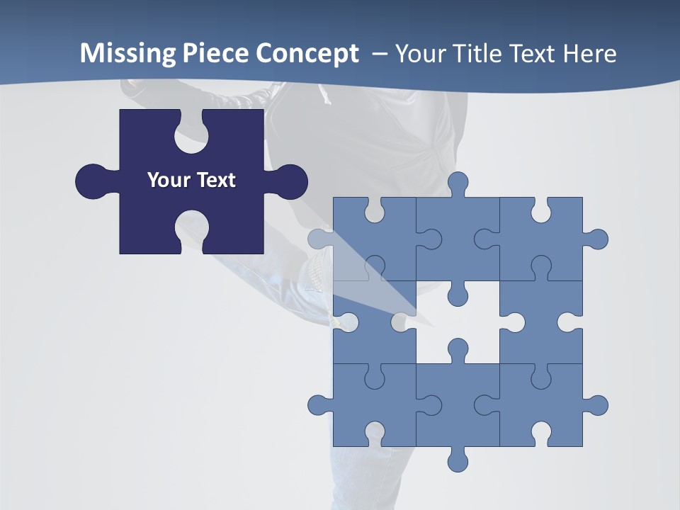 Fitness Background Jump PowerPoint Template