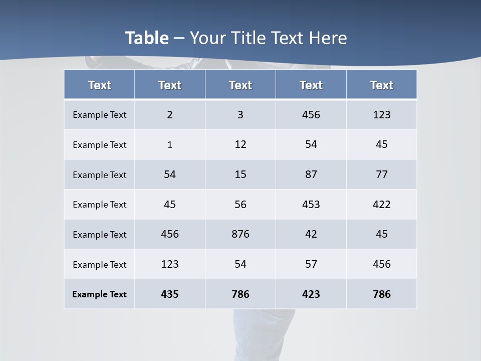 Fitness Background Jump PowerPoint Template