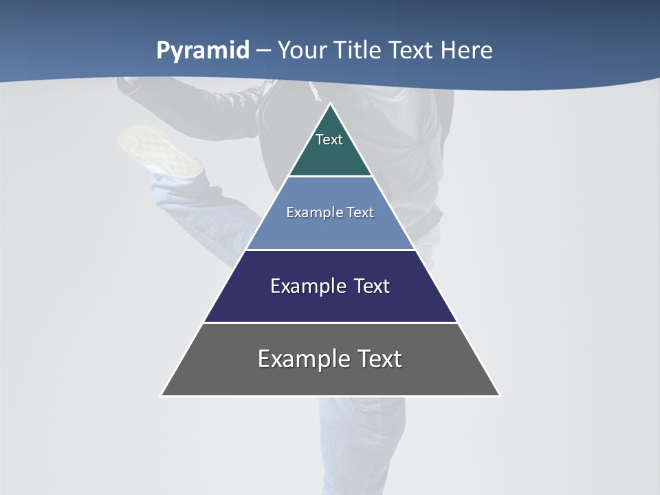 Fitness Background Jump PowerPoint Template