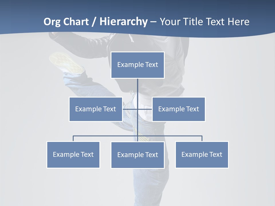 Fitness Background Jump PowerPoint Template