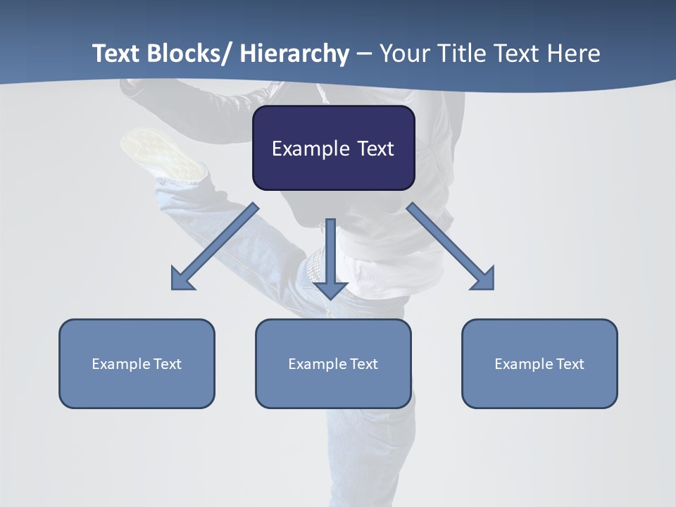 Fitness Background Jump PowerPoint Template