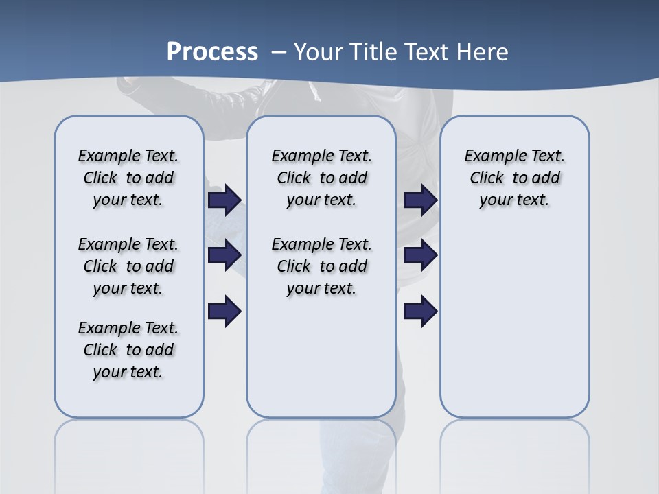 Fitness Background Jump PowerPoint Template