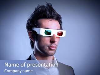 Man Color Boy PowerPoint Template