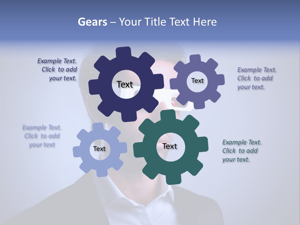 Man Color Boy PowerPoint Template