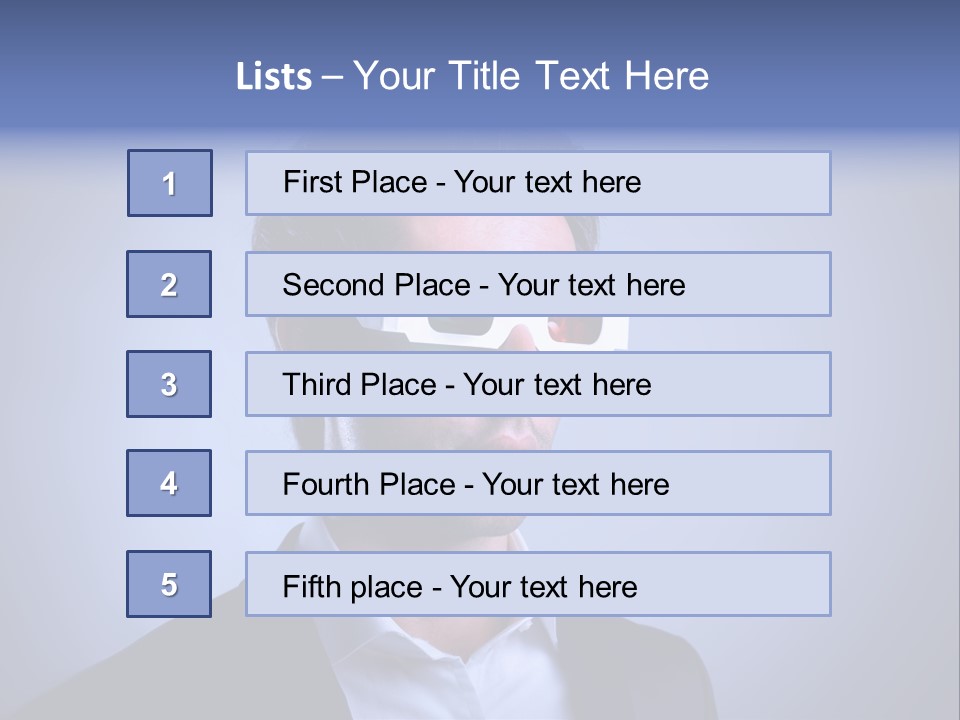 Man Color Boy PowerPoint Template