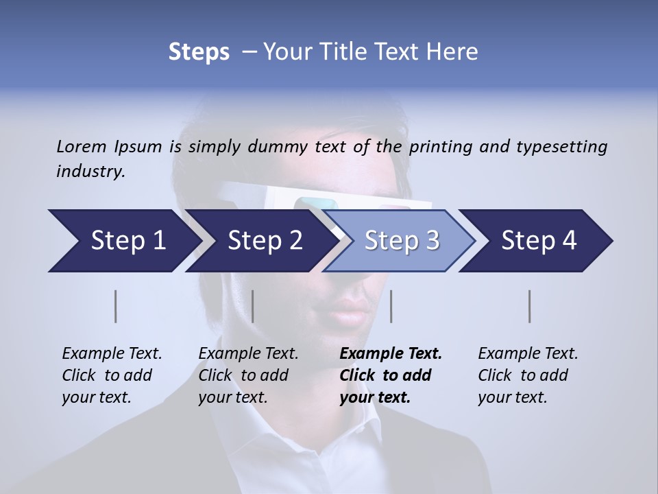 Man Color Boy PowerPoint Template