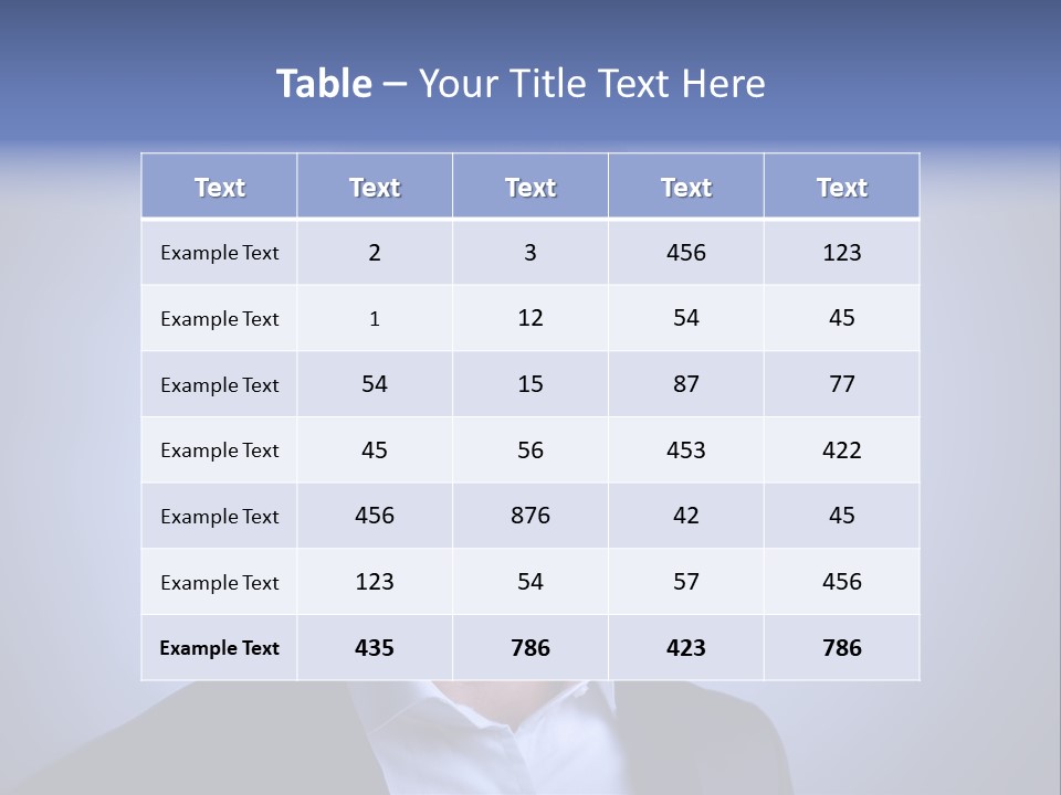 Man Color Boy PowerPoint Template