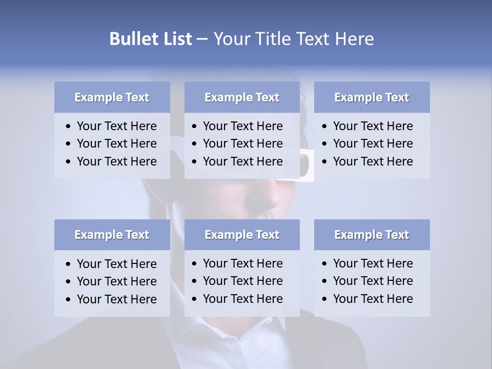 Man Color Boy PowerPoint Template