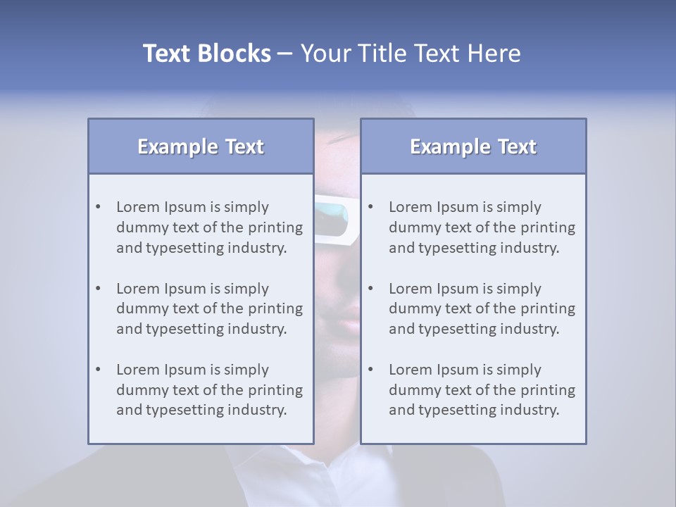 Man Color Boy PowerPoint Template