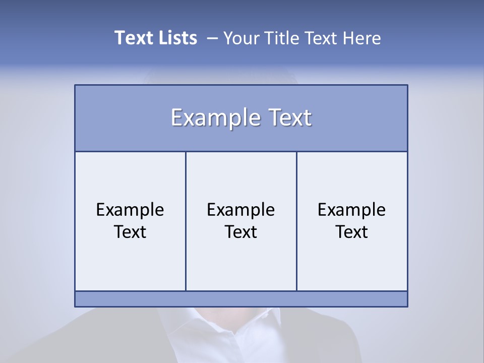 Man Color Boy PowerPoint Template