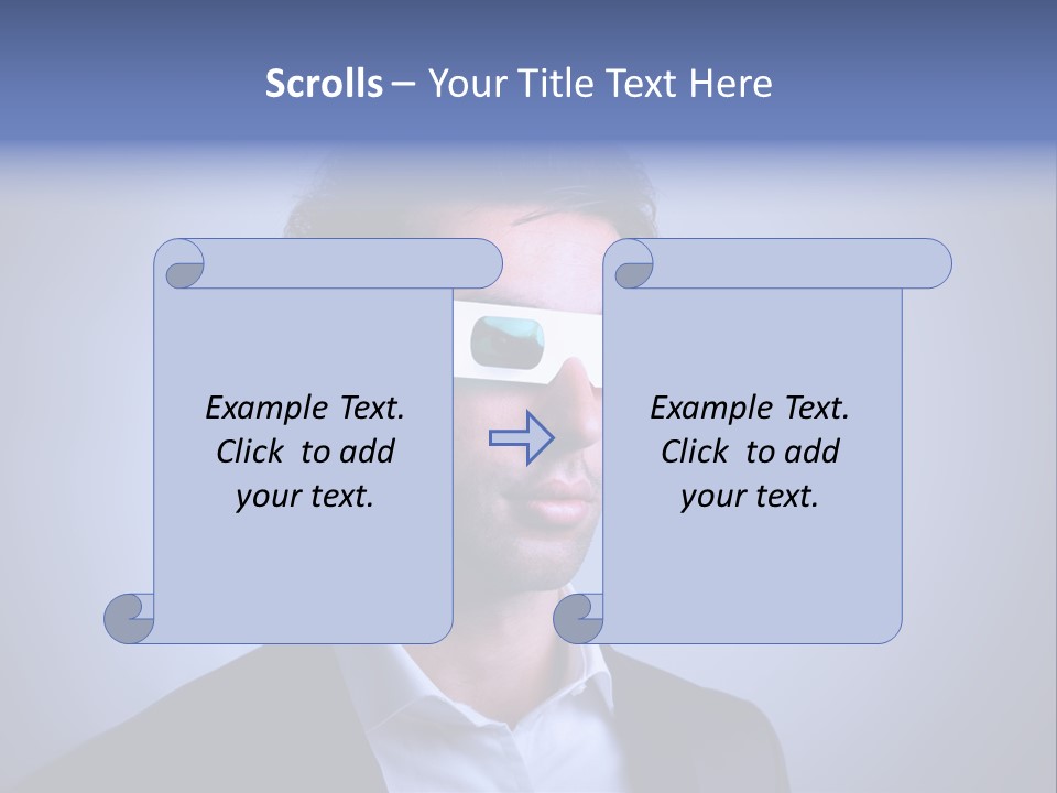 Man Color Boy PowerPoint Template