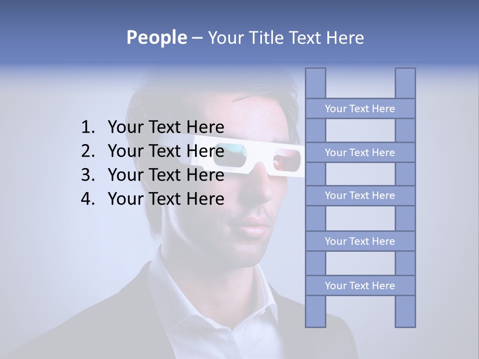 Man Color Boy PowerPoint Template