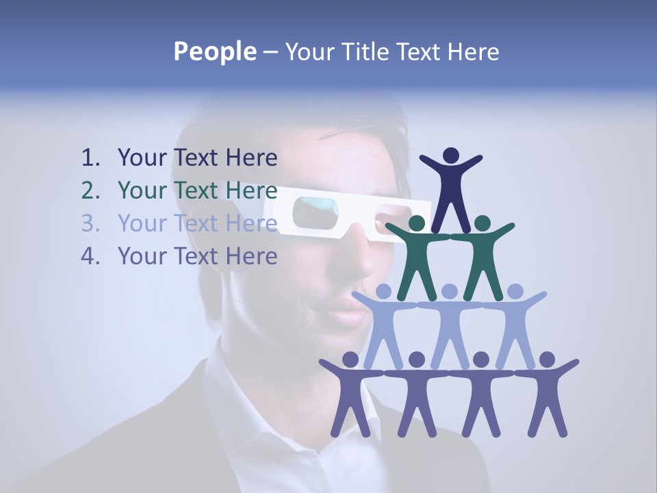 Man Color Boy PowerPoint Template