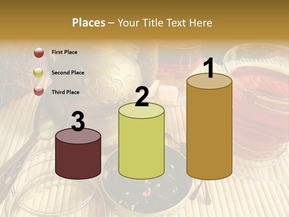 Casket Liquid Breakfast PowerPoint Template