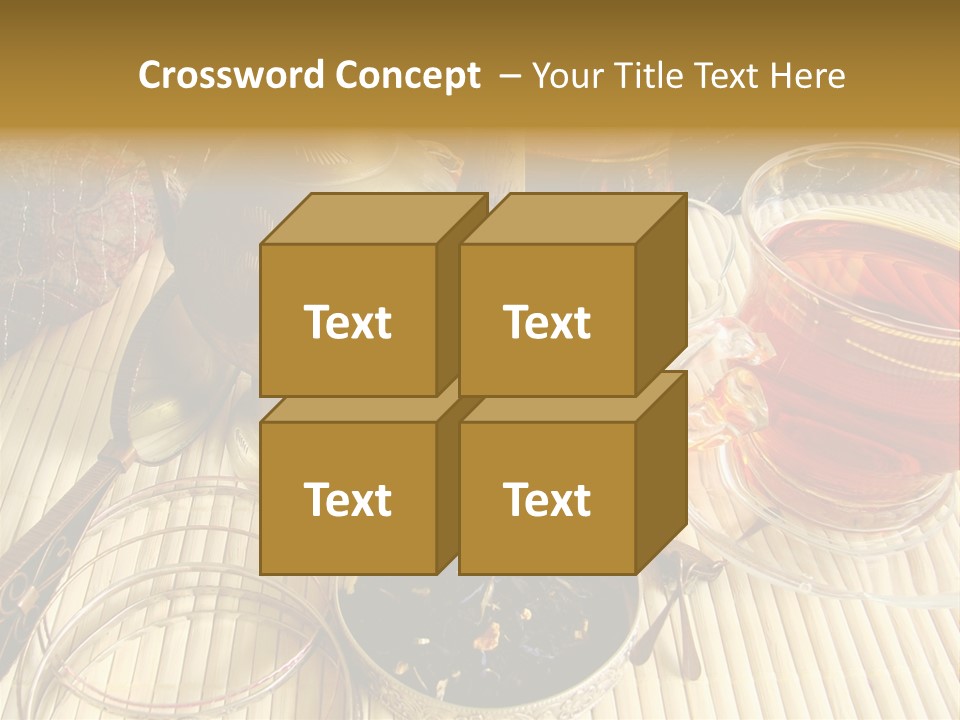 Casket Liquid Breakfast PowerPoint Template