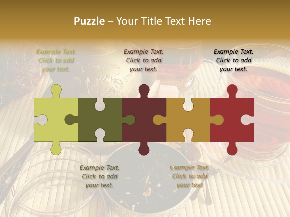 Casket Liquid Breakfast PowerPoint Template