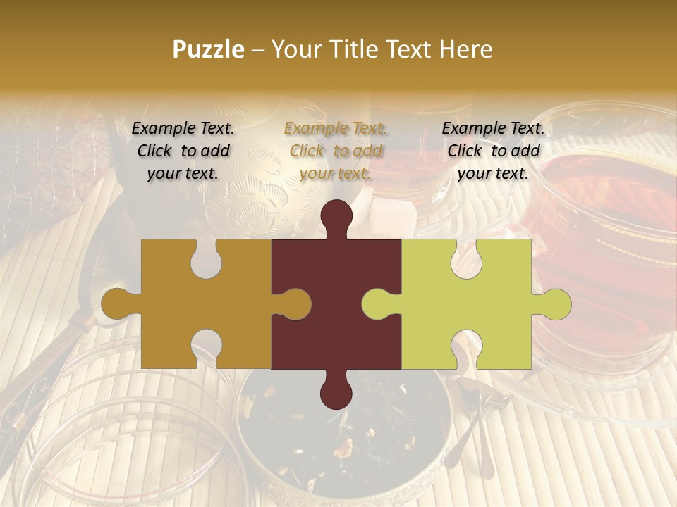 Casket Liquid Breakfast PowerPoint Template