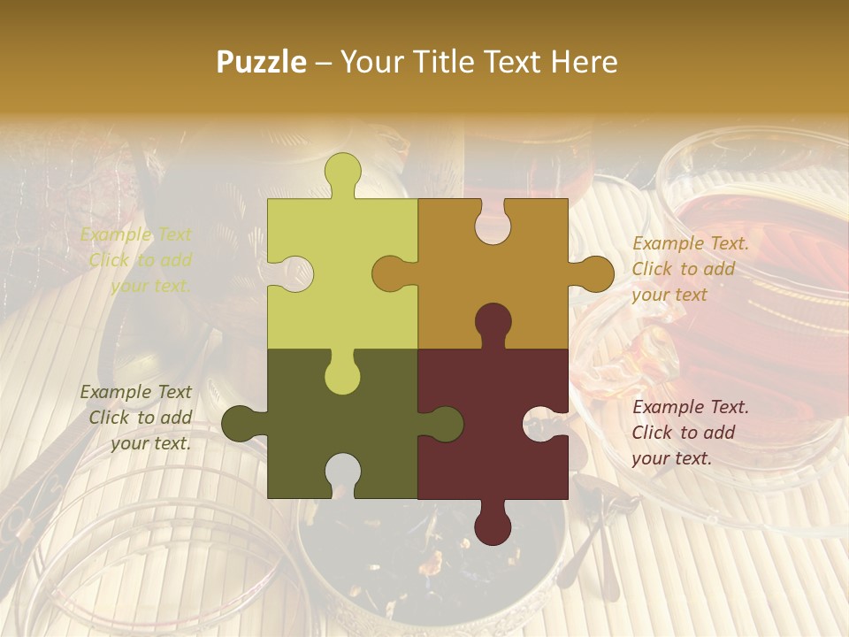 Casket Liquid Breakfast PowerPoint Template