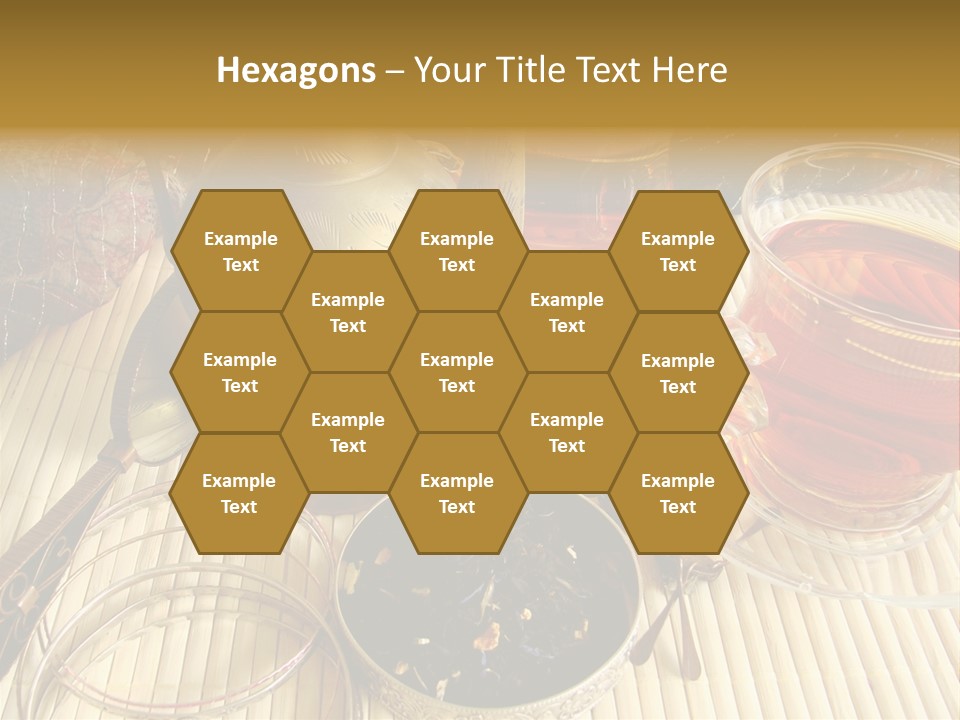 Casket Liquid Breakfast PowerPoint Template