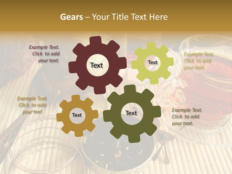 Casket Liquid Breakfast PowerPoint Template