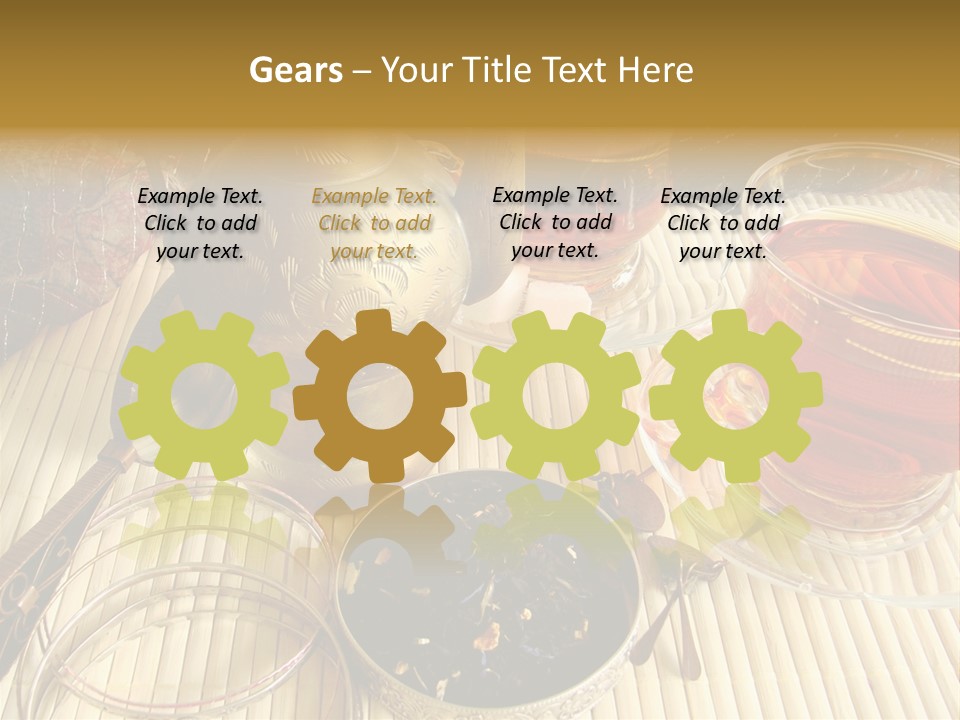 Casket Liquid Breakfast PowerPoint Template