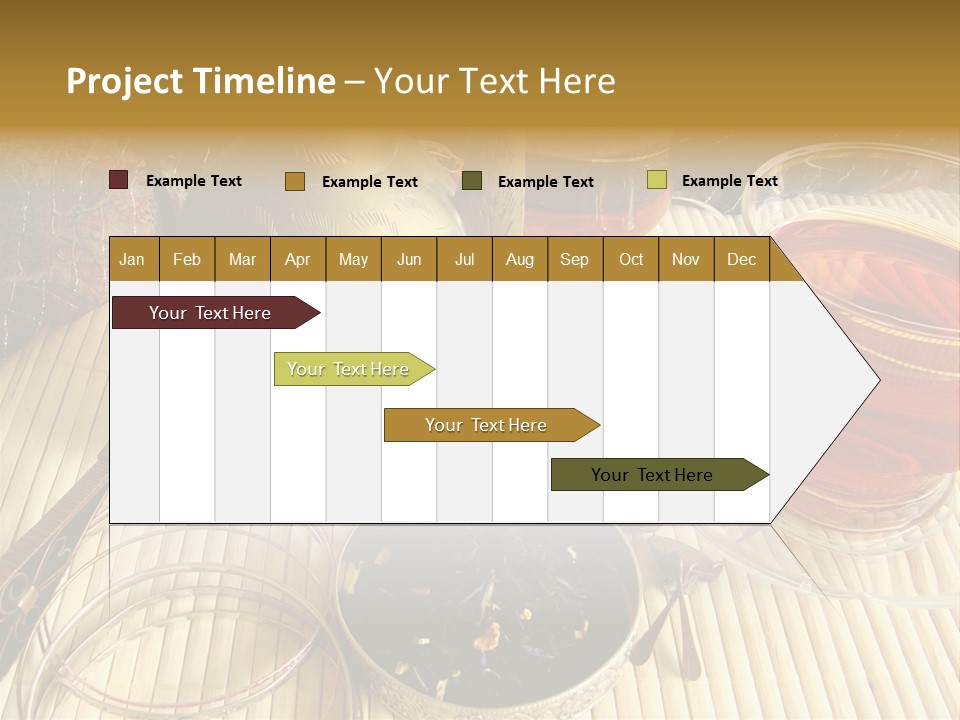Casket Liquid Breakfast PowerPoint Template