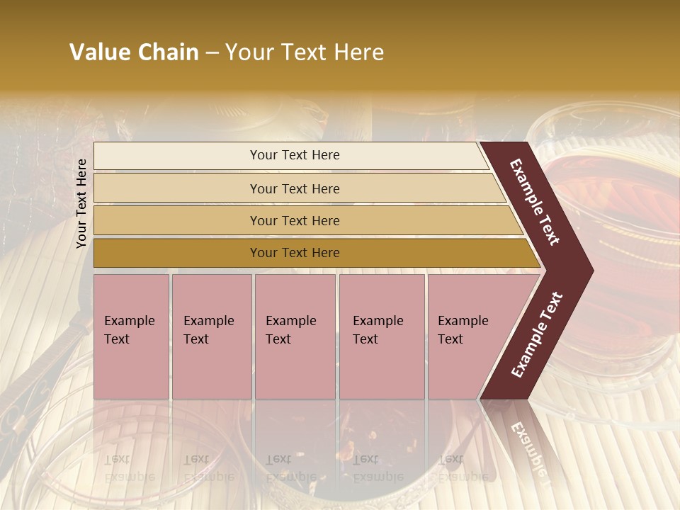 Casket Liquid Breakfast PowerPoint Template