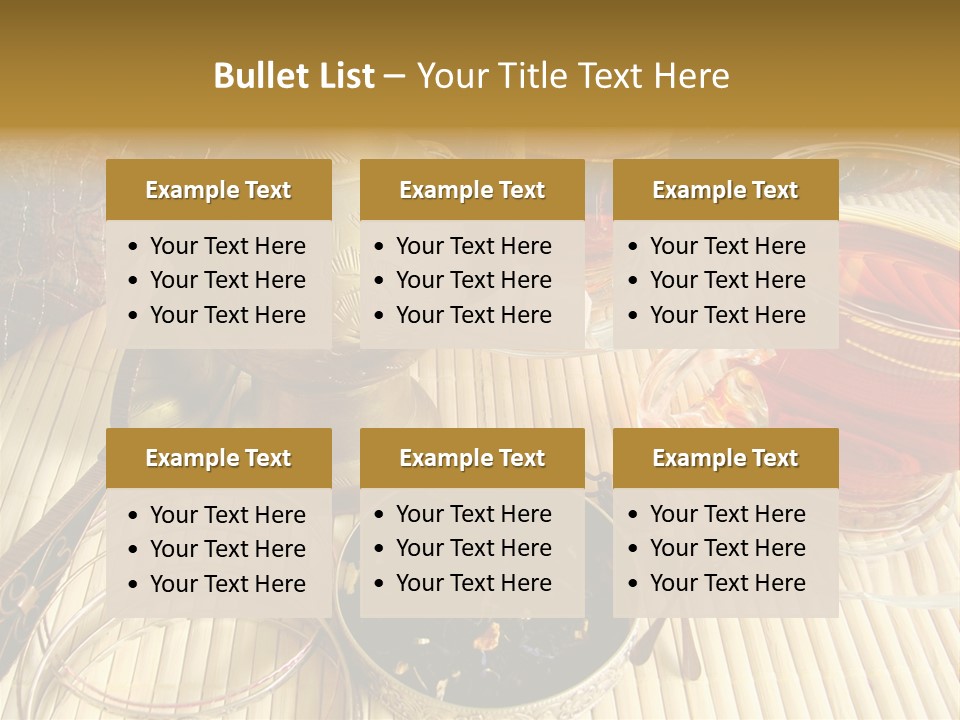 Casket Liquid Breakfast PowerPoint Template
