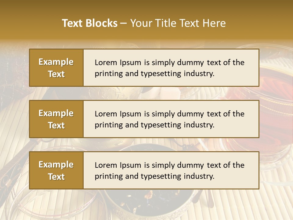 Casket Liquid Breakfast PowerPoint Template