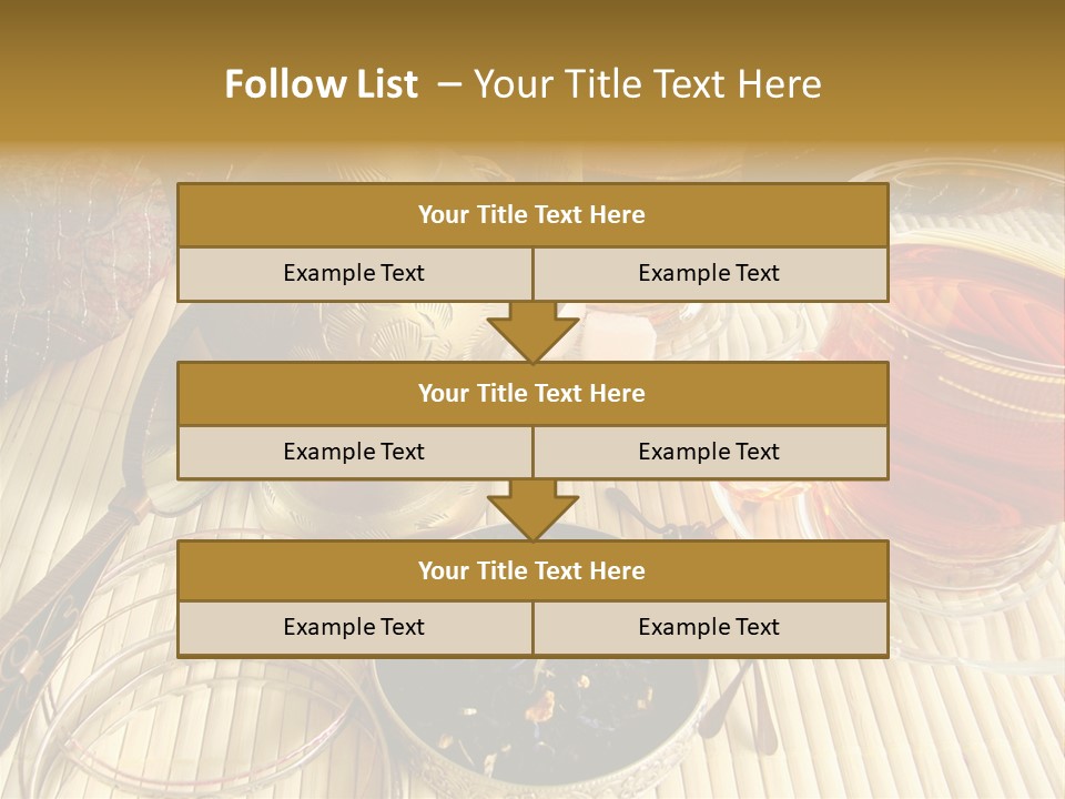 Casket Liquid Breakfast PowerPoint Template