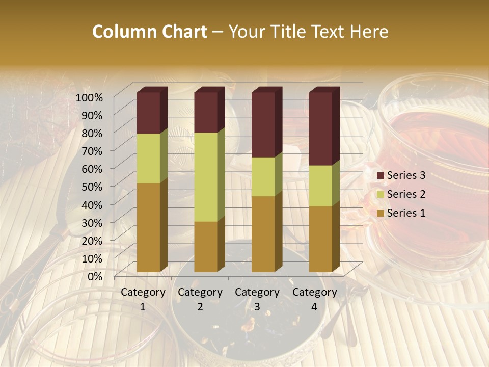 Casket Liquid Breakfast PowerPoint Template