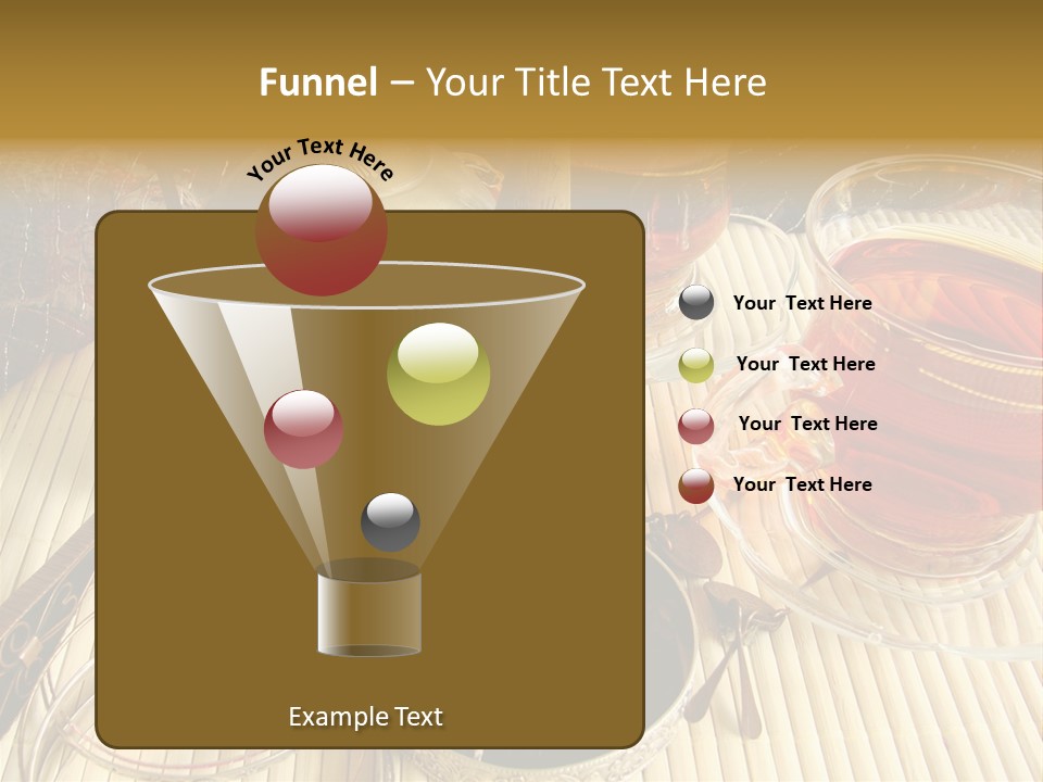 Casket Liquid Breakfast PowerPoint Template