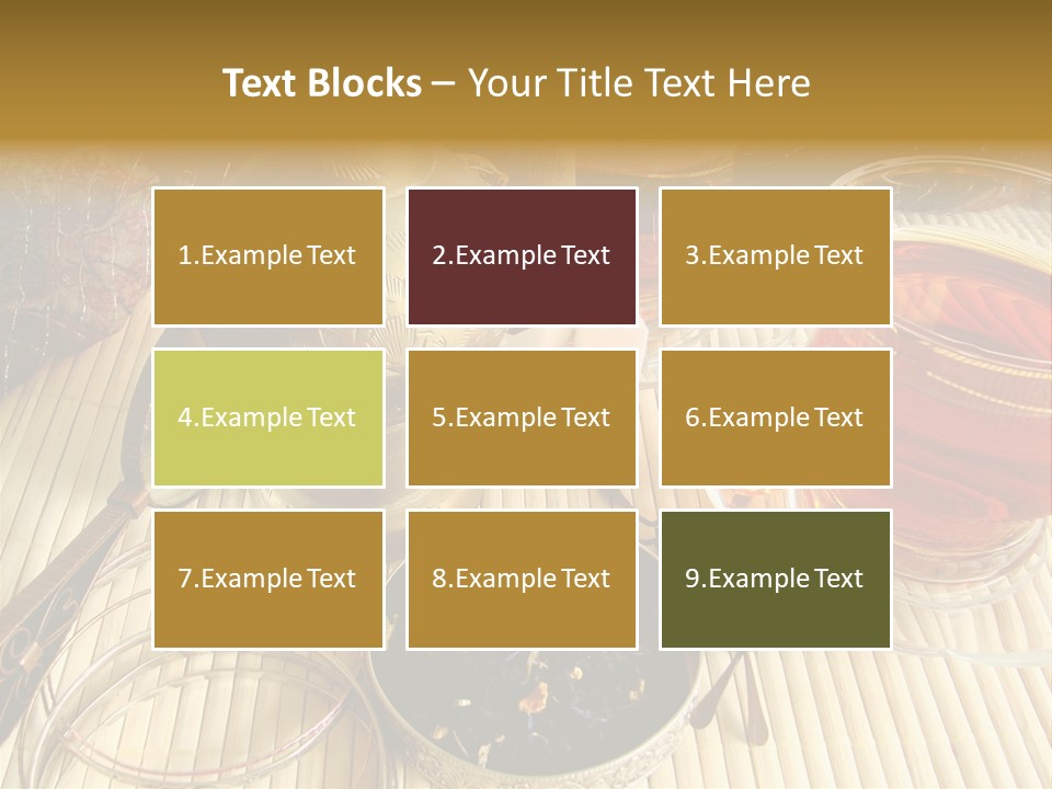 Casket Liquid Breakfast PowerPoint Template