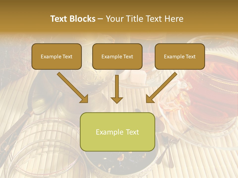 Casket Liquid Breakfast PowerPoint Template