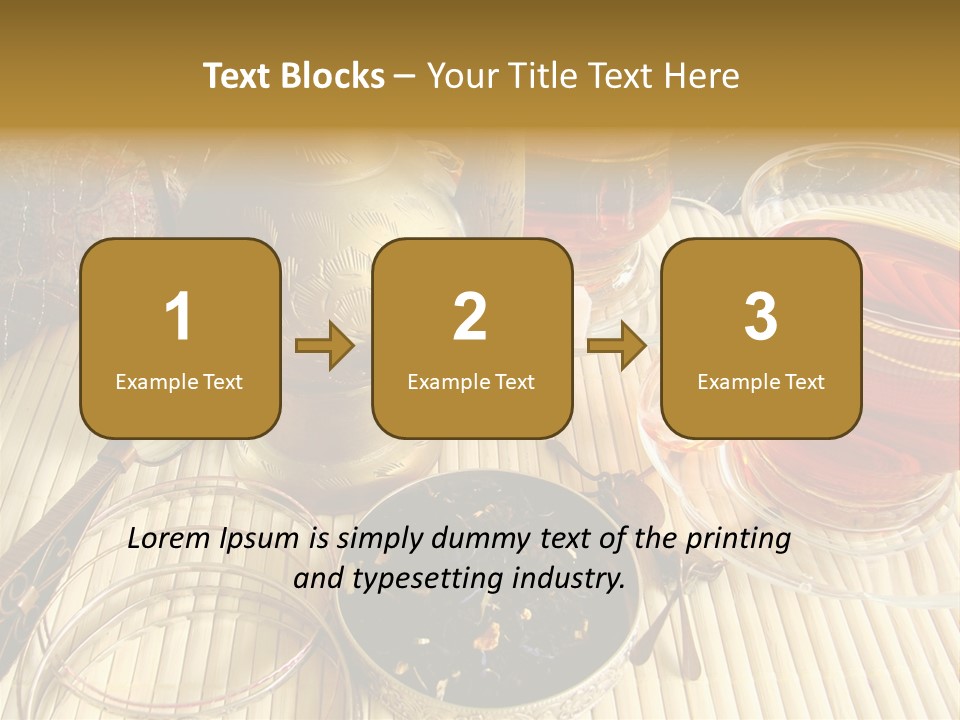 Casket Liquid Breakfast PowerPoint Template