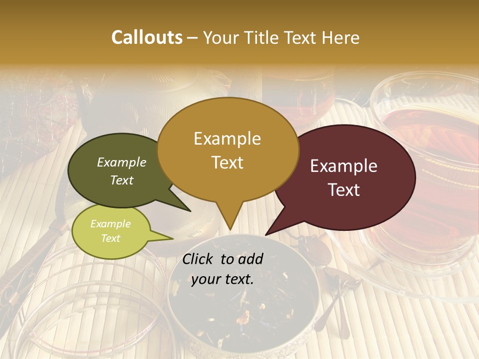 Casket Liquid Breakfast PowerPoint Template