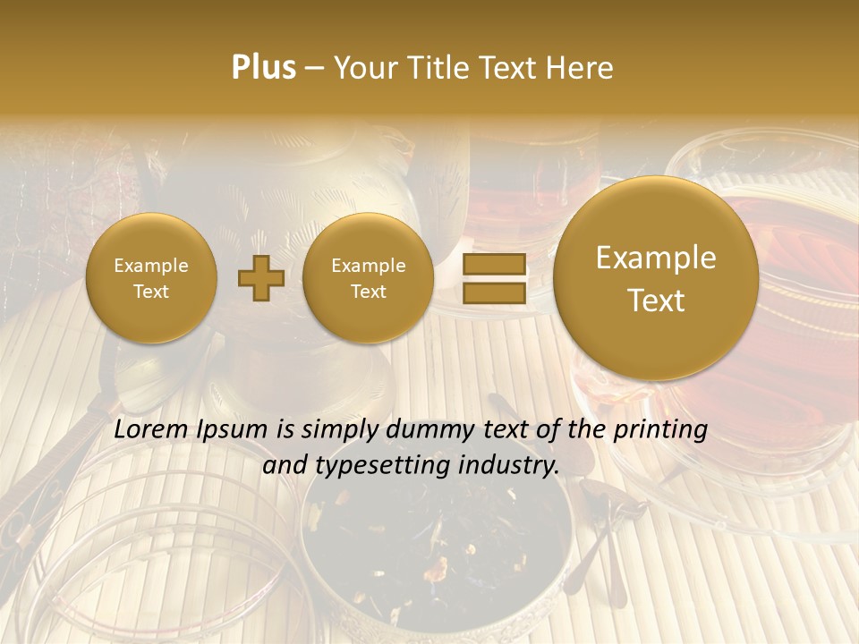 Casket Liquid Breakfast PowerPoint Template