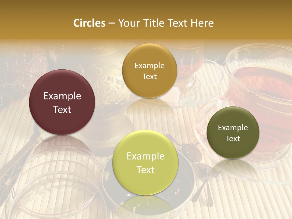 Casket Liquid Breakfast PowerPoint Template