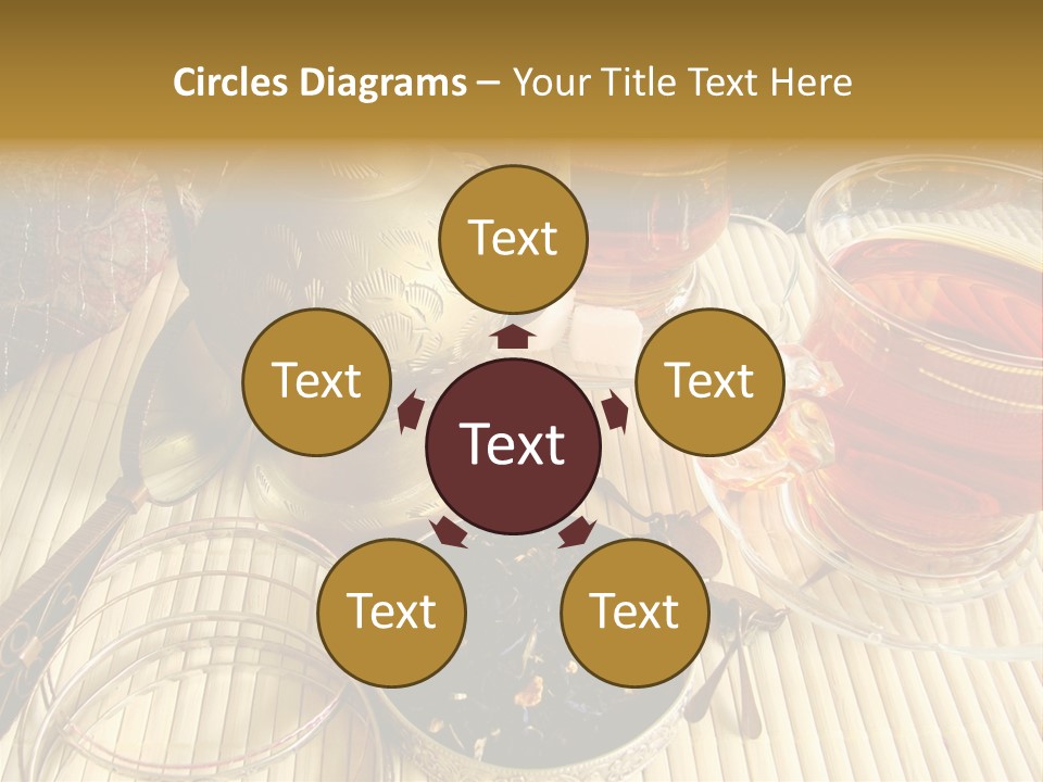 Casket Liquid Breakfast PowerPoint Template