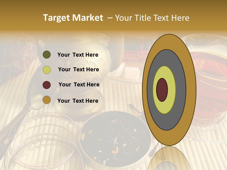 Casket Liquid Breakfast PowerPoint Template