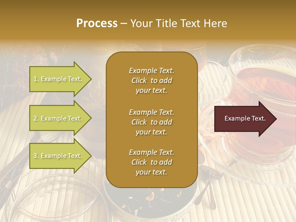 Casket Liquid Breakfast PowerPoint Template