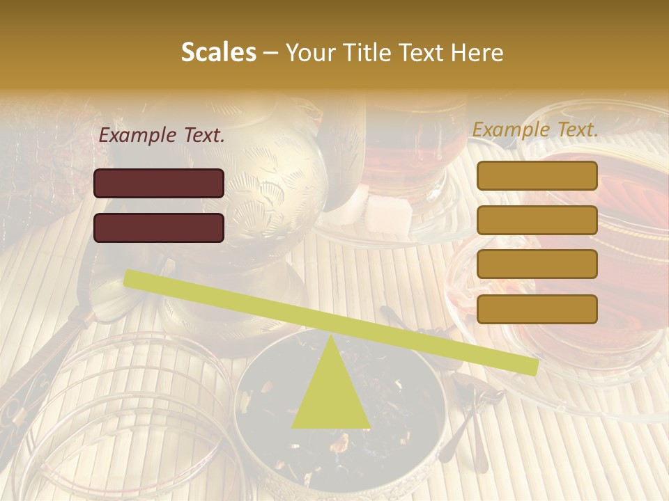 Casket Liquid Breakfast PowerPoint Template