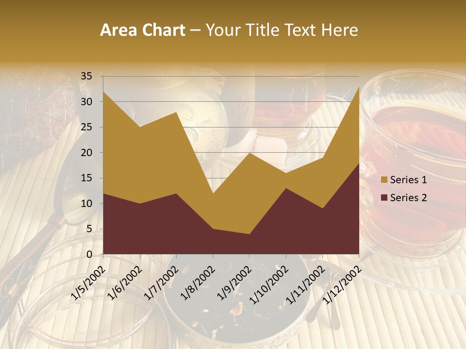 Casket Liquid Breakfast PowerPoint Template
