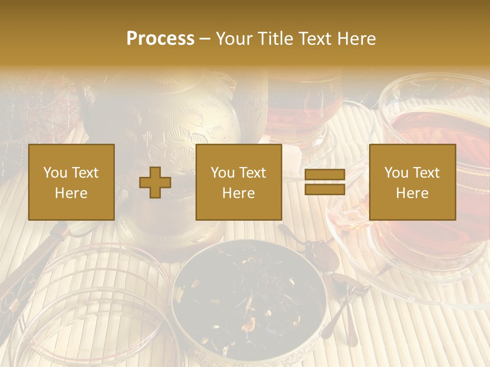 Casket Liquid Breakfast PowerPoint Template