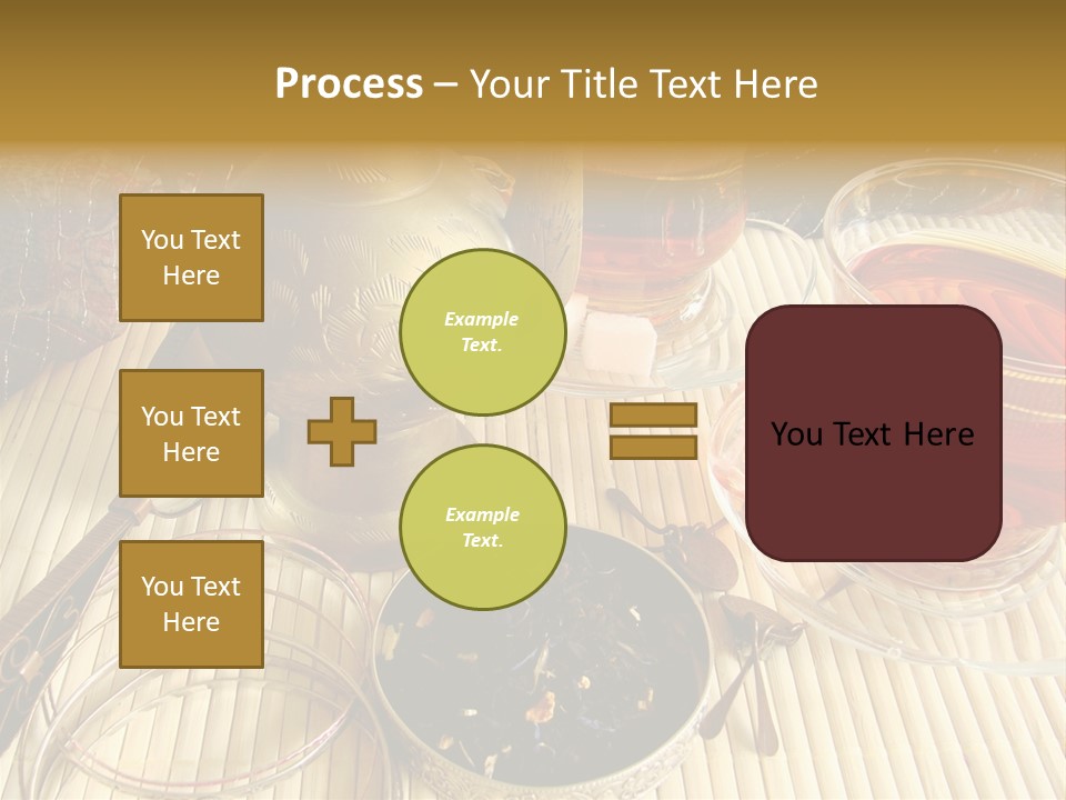 Casket Liquid Breakfast PowerPoint Template