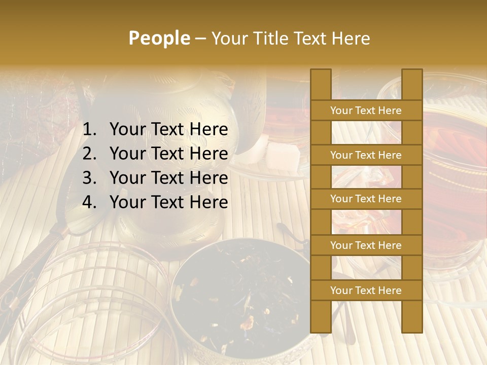 Casket Liquid Breakfast PowerPoint Template